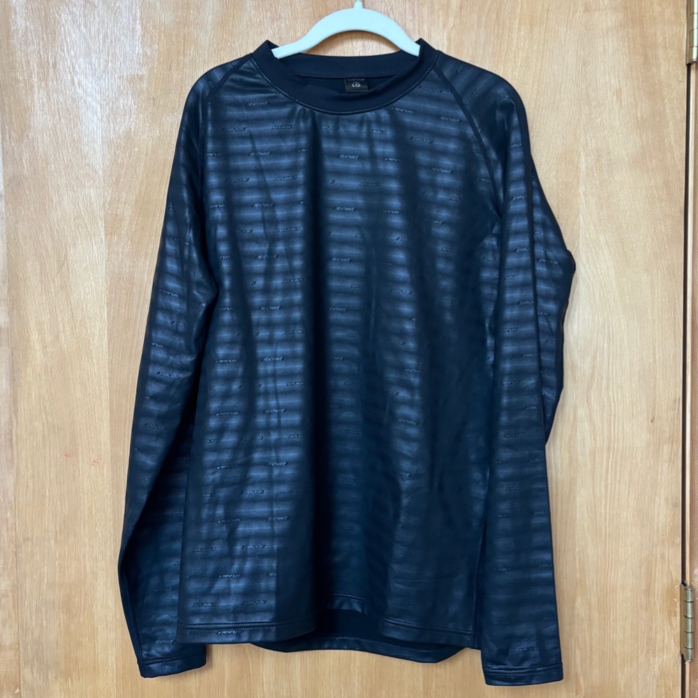 Mens Seirus Heatwave base layer black shirt LG